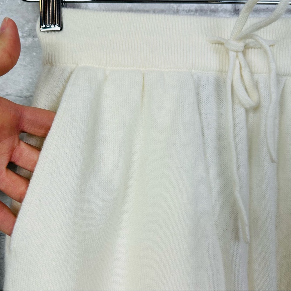 Gentle Herd Wool Joggers XXS Loungewear Cream Off White Pockets - Picture 9 of 13